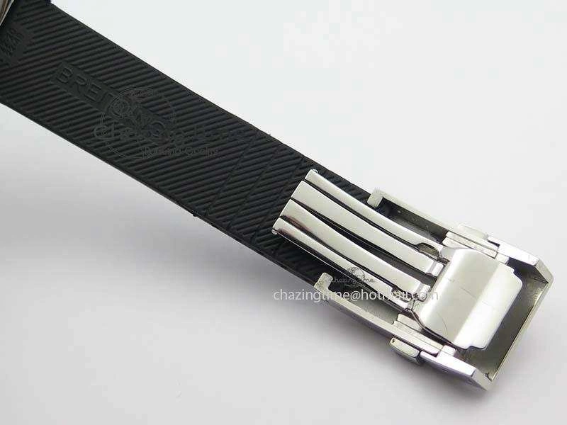 Stretchable Avenger II GMT SS Cream Dial On Rubber Strap A 5786