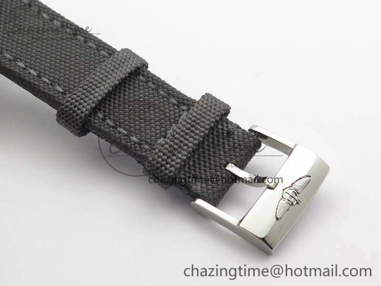 Popular Avenger II Seawolf 350 Years SS 1:1 Best Edition Black Dial On Nylon Strap A 5696