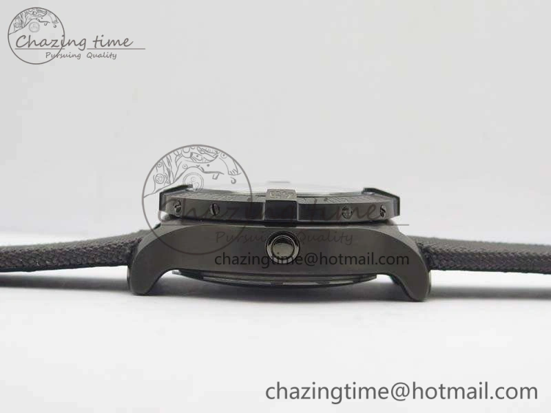 Avenger II Seawolf DLC Best Edition Black CF Dial On Nylon Strap A2836 (Free Leather Strap) V Minimalist 5698