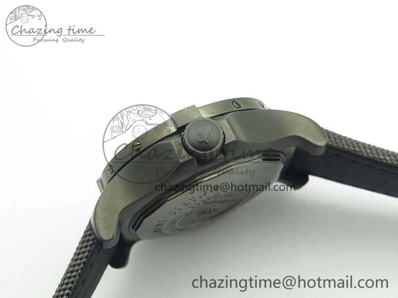 Avenger II Seawolf DLC Best Edition Black CF Dial On Nylon Strap A2836 (Free Leather Strap) V Minimalist 5698