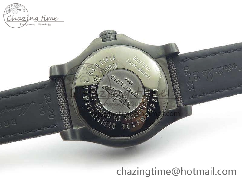 Avenger II Seawolf DLC Best Edition Black CF Dial On Nylon Strap A2836 (Free Leather Strap) V Minimalist 5698