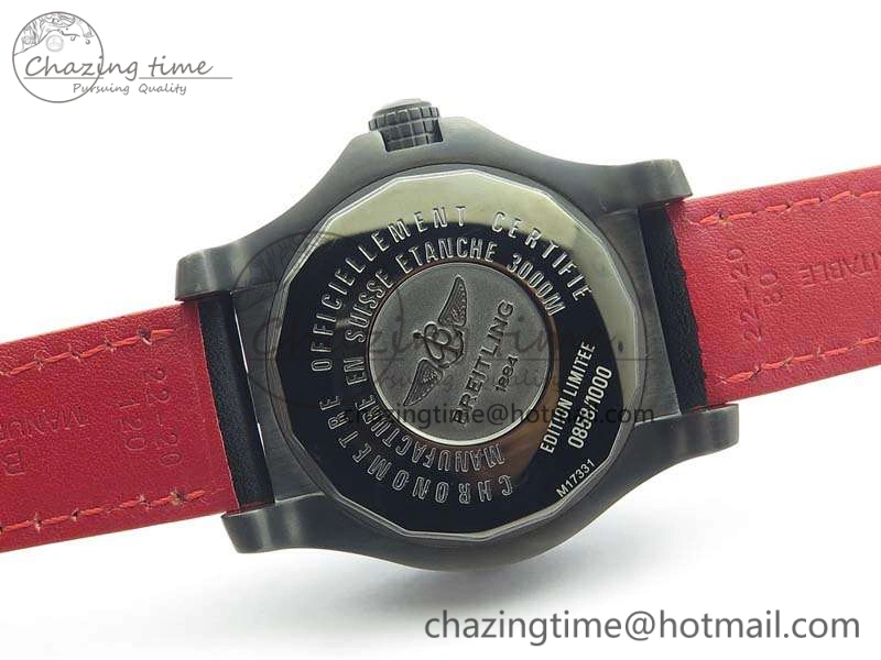 UrbanStyle Avenger II Seawolf DLC Best Edition Black Dial On Leather Strap A2836(Free Leather Strap) V 5705