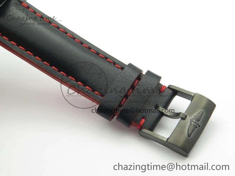UrbanStyle Avenger II Seawolf DLC Best Edition Black Dial On Leather Strap A2836(Free Leather Strap) V 5705