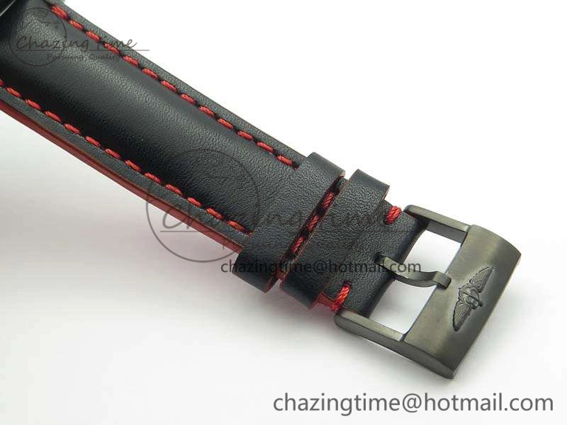 UrbanStyle Avenger II Seawolf DLC Best Edition Black Dial On Leather Strap A2836(Free Leather Strap) V 5705