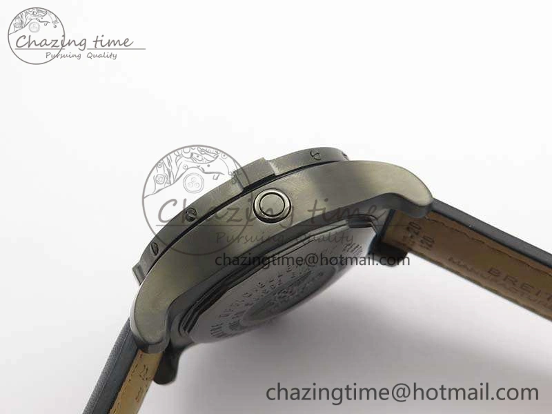 Avenger II Seawolf DLC Best Edition Black Stick Dial On Leather Strap A2836 (Free Leather Strap) V Stylish 5701