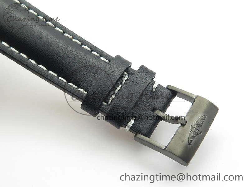 Avenger II Seawolf DLC Best Edition Black Stick Dial On Leather Strap A2836 (Free Leather Strap) V Stylish 5701