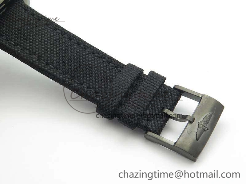 Efficient Avenger II Seawolf DLC Best Edition Black Stick Dial On Nylon Strap A2836 (Free Leather Strap) V 5699