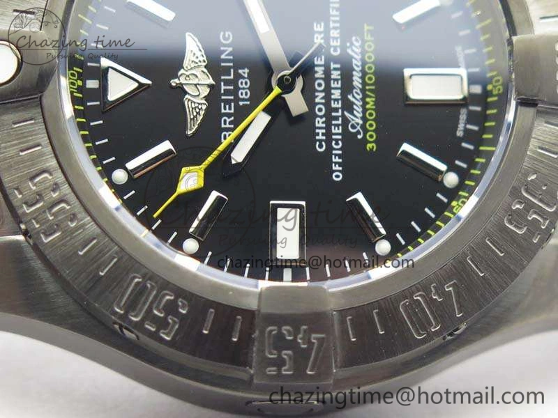 Efficient Avenger II Seawolf DLC Best Edition Black Stick Dial On Nylon Strap A2836 (Free Leather Strap) V 5699