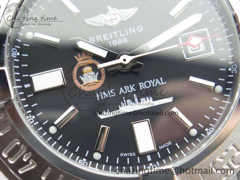 FastDry Avenger II Seawolf HMS ARK Royal SS 1:1 Best Edition Black Dial On Nylon Strap A 5697