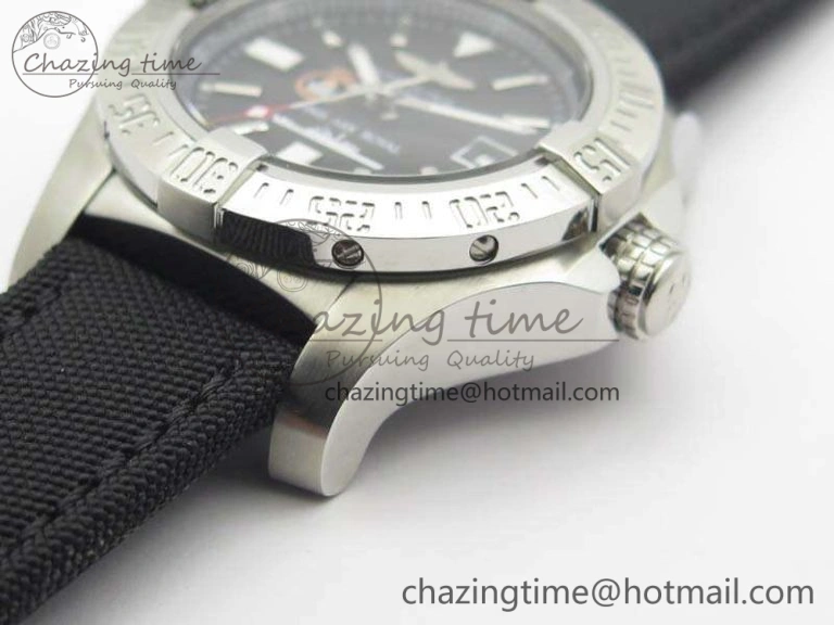 FastDry Avenger II Seawolf HMS ARK Royal SS 1:1 Best Edition Black Dial On Nylon Strap A 5697