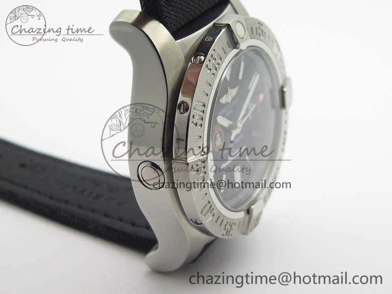 FastDry Avenger II Seawolf HMS ARK Royal SS 1:1 Best Edition Black Dial On Nylon Strap A 5697