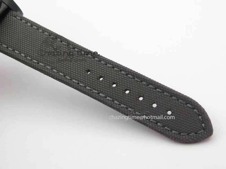 Sleek Avenger II Seawolf PVD Black Dial On Gray Nylon Strap A 5737