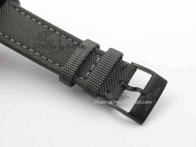 Sleek Avenger II Seawolf PVD Black Dial On Gray Nylon Strap A 5737