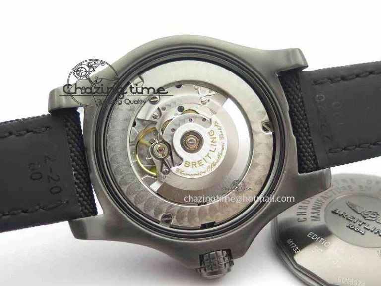 ComfortFit Avenger II Seawolf PVD GF 1:1 Best Edition Yellow Dial On Black Nylon Strap A 5727