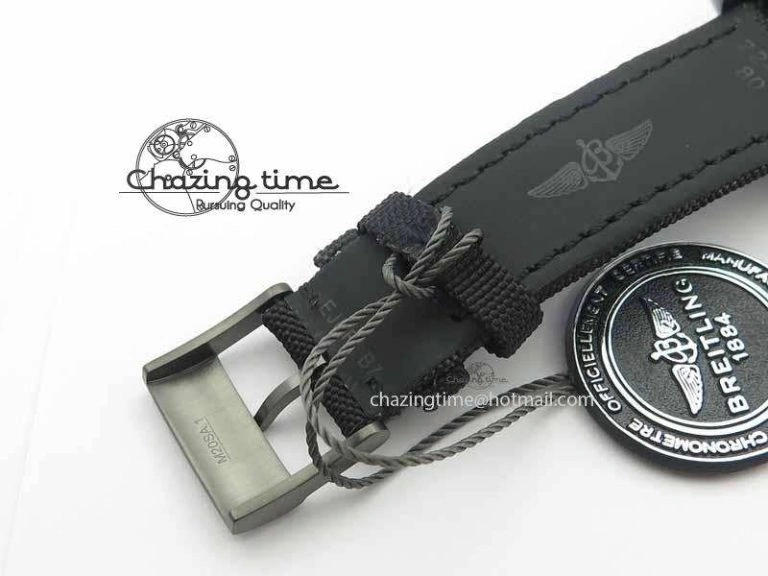 Original Avenger II Seawolf PVD HK Limited Edition GF 1:1 Best Edition Black Dial On Black Nylon Strap A 5726