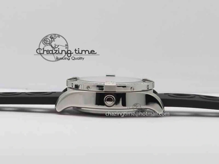 EyeCatching Avenger II Seawolf SS GF 1:1 Best Edition Gray Dial On Black Rubber Strap A 5722