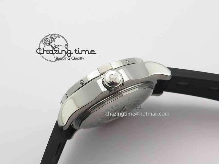 EyeCatching Avenger II Seawolf SS GF 1:1 Best Edition Gray Dial On Black Rubber Strap A 5722