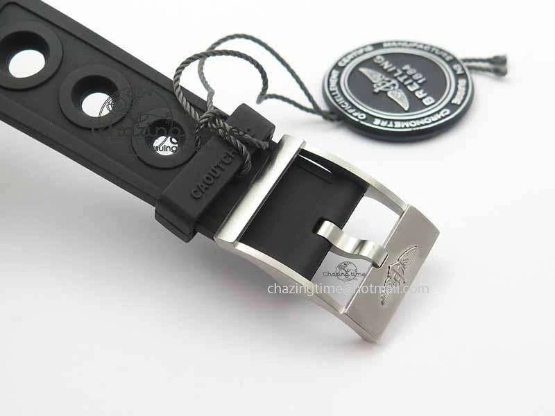 EyeCatching Avenger II Seawolf SS GF 1:1 Best Edition Gray Dial On Black Rubber Strap A 5722