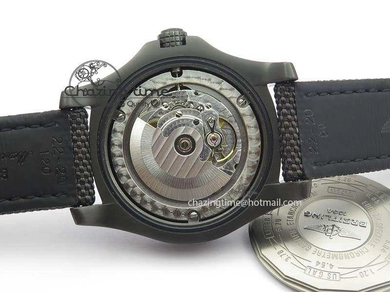 Avenger Seawolf DLC Black Dial On Black Nylon Strap A Resilient 5766