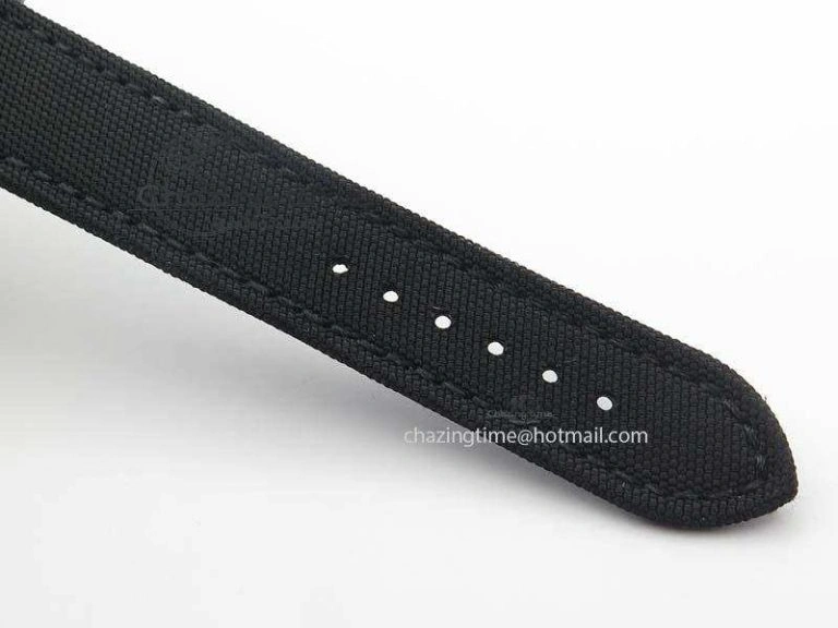 Casual Avenger Seawolf DLC GF 1:1 Best Edition Black Dial On Black Nylon Strap A 5743