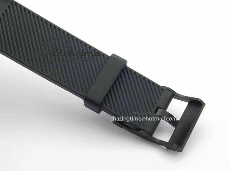 Durable Avenger Seawolf DLC HF 1:1 Best Edition Black Dial On Black Rubber Strap A25J 5742