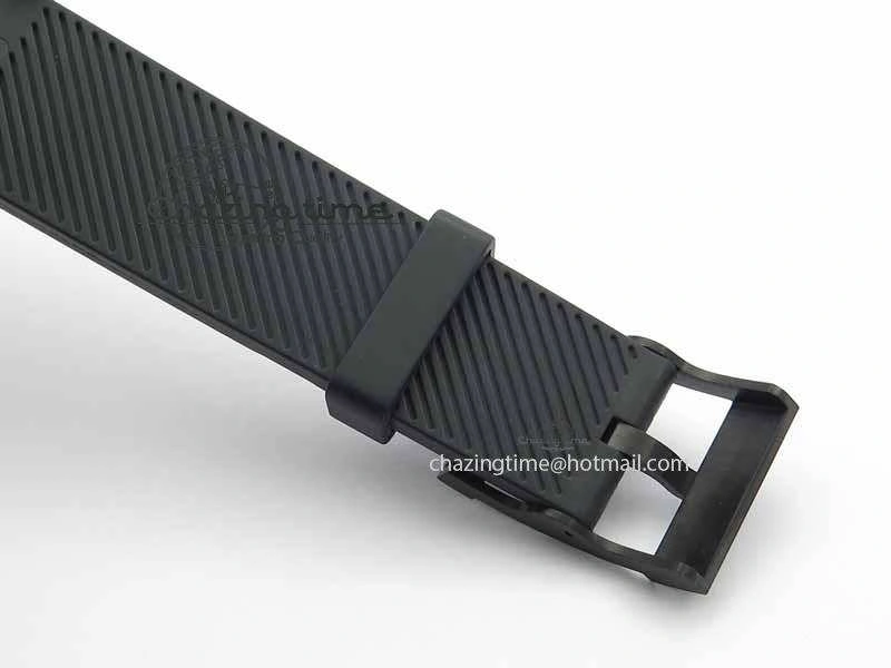 Durable Avenger Seawolf DLC HF 1:1 Best Edition Black Dial On Black Rubber Strap A25J 5742