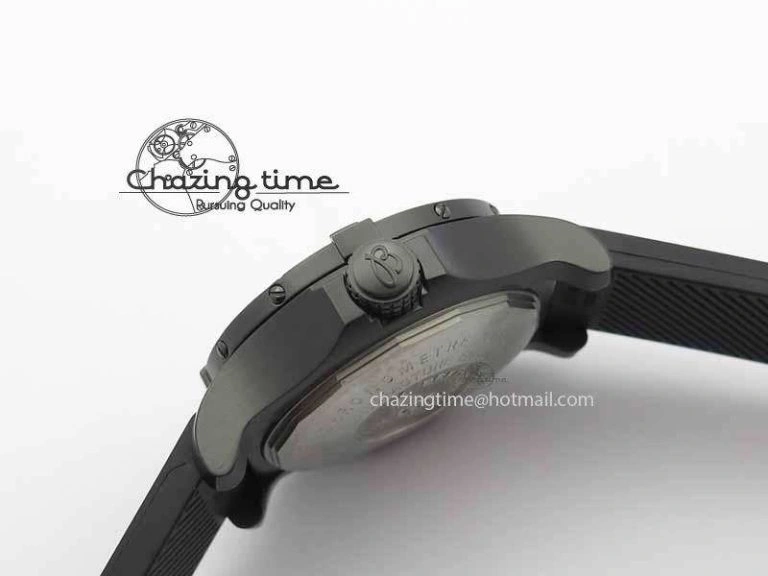 FashionForward Avenger Seawolf DLC HF 1:1 Best Edition Yellow Dial On Black Rubber Strap A25J 5744