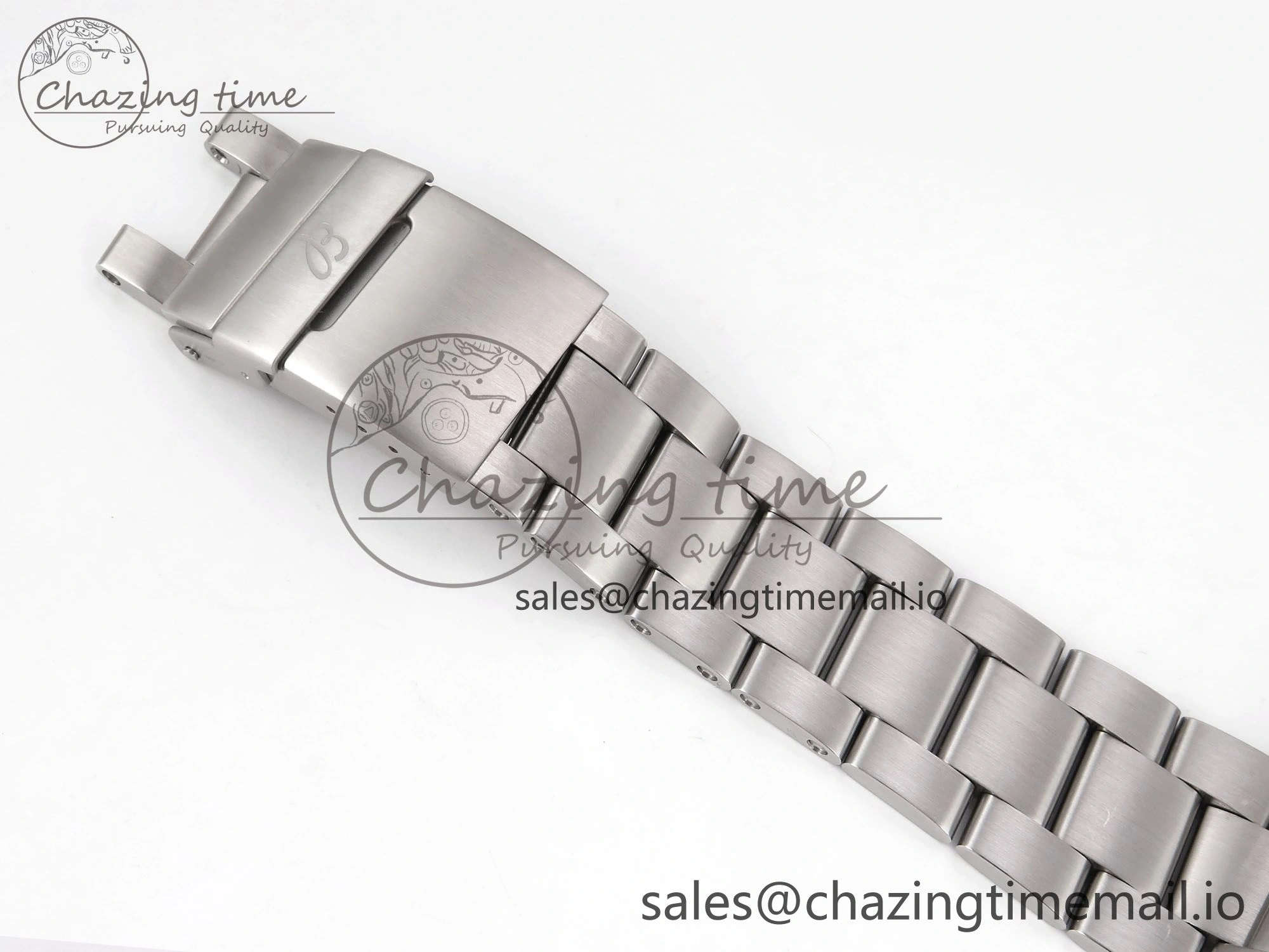 Aviator 8 Chrono SS EF 1:1 Best Edition Black Dial Arabic Bezel on SS Bracelet A Cozy 5498