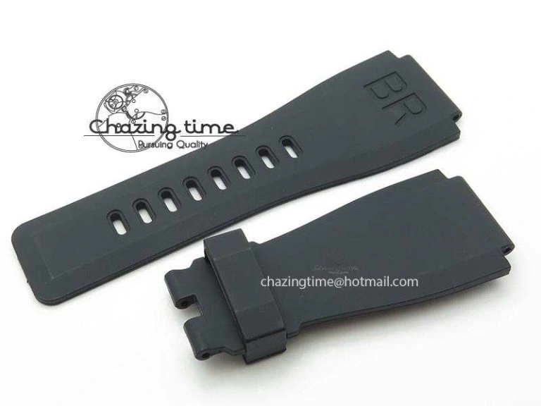 BR 01-92 Airborne Skull PVD Grey Dial On Black Leather Strap MIYOTA 9015 (Free Rubber Strap) Flexible 5240