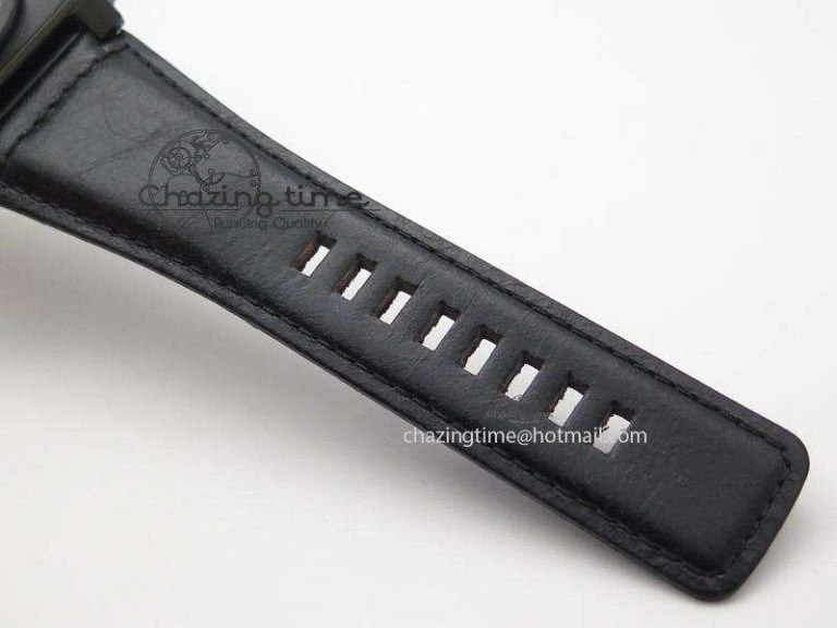 BR 01-92 Airborne Skull PVD Grey Dial On Black Leather Strap MIYOTA 9015 (Free Rubber Strap) Flexible 5240