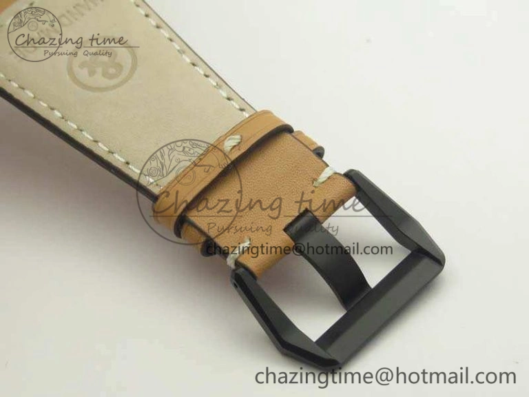 BR 03-92 42.5mm Real Ceramic Case NII 1:1 Best Edition Black Dial On Leather Strap MIYOTA ZeroBulk 5190