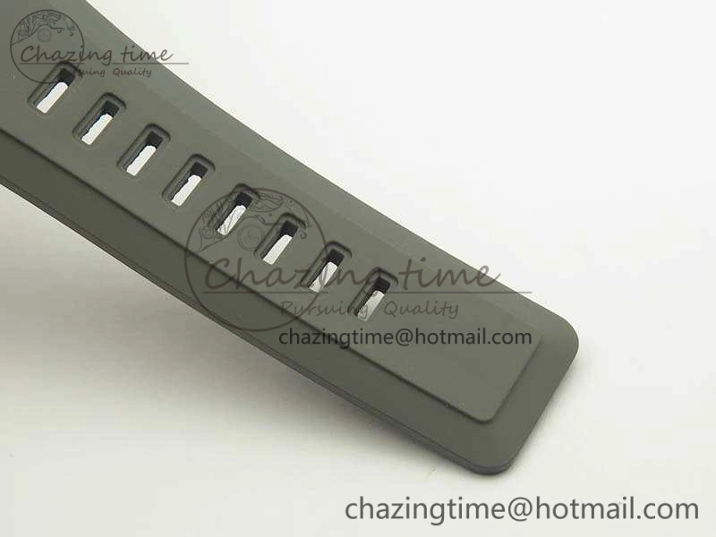 HighPerformance BR 03-92 42.5mm Real Ceramic Case NII 1:1 Best Edition Gray Dial On Rubber Strap MIYOTA 5192