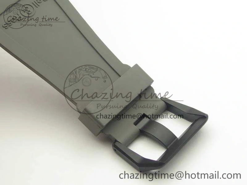 HighPerformance BR 03-92 42.5mm Real Ceramic Case NII 1:1 Best Edition Gray Dial On Rubber Strap MIYOTA 5192