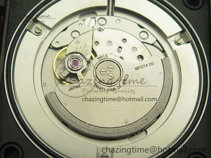 HighPerformance BR 03-92 42.5mm Real Ceramic Case NII 1:1 Best Edition Gray Dial On Rubber Strap MIYOTA 5192