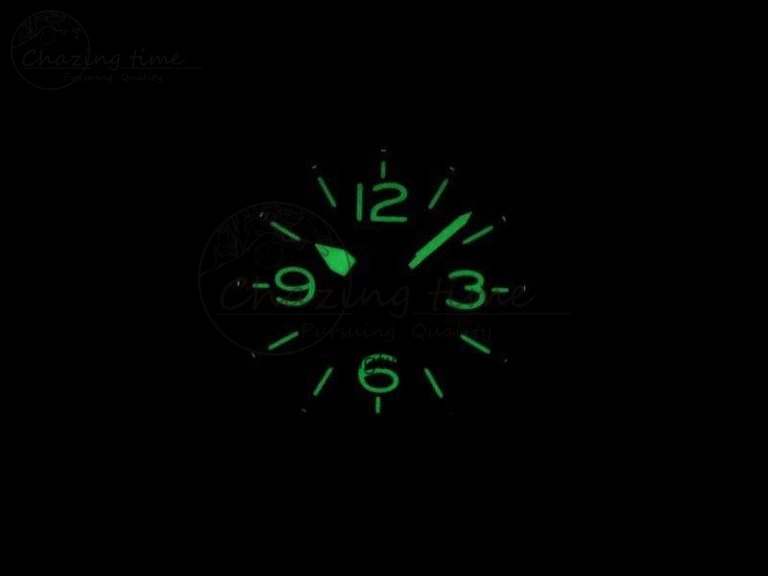 BR 03-92 42.5mm Real Ceramic Case NII 1:1 Best Edition Green Dial On Rubber Strap MIYOTA HighQuality 5191