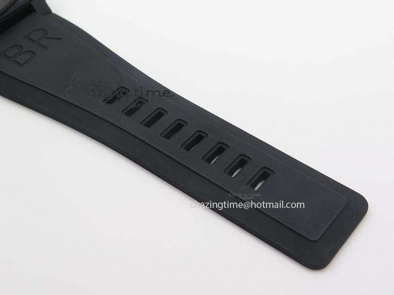 Bold BR 03-92 42mm Military Type 1:1 Best Edition On Black Rubber Strap Miyota 5248