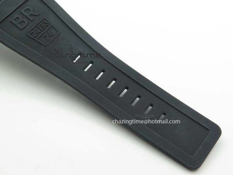 Bold BR 03-92 42mm Military Type 1:1 Best Edition On Black Rubber Strap Miyota 5248