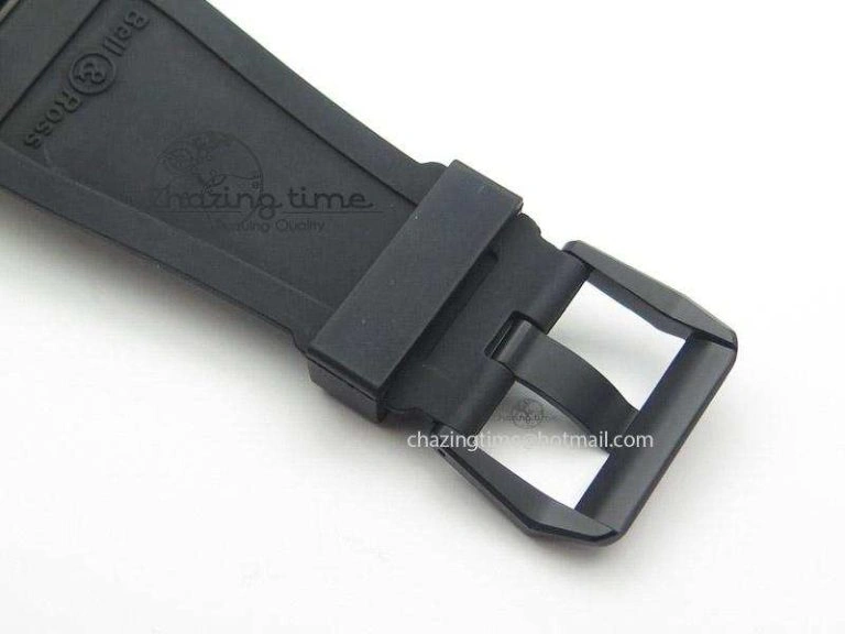 Bold BR 03-92 42mm Military Type 1:1 Best Edition On Black Rubber Strap Miyota 5248