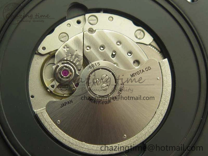 MoistureWicking BR 03-92 DLC 42.5mm Black Dial On Leather Strap MIYOTA9015 V 5187