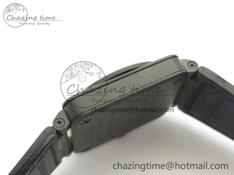 BR 03-92 DLC 42.5mm Green Camouflage Dial On Leather Strap MIYOTA9015 V Casual 5194