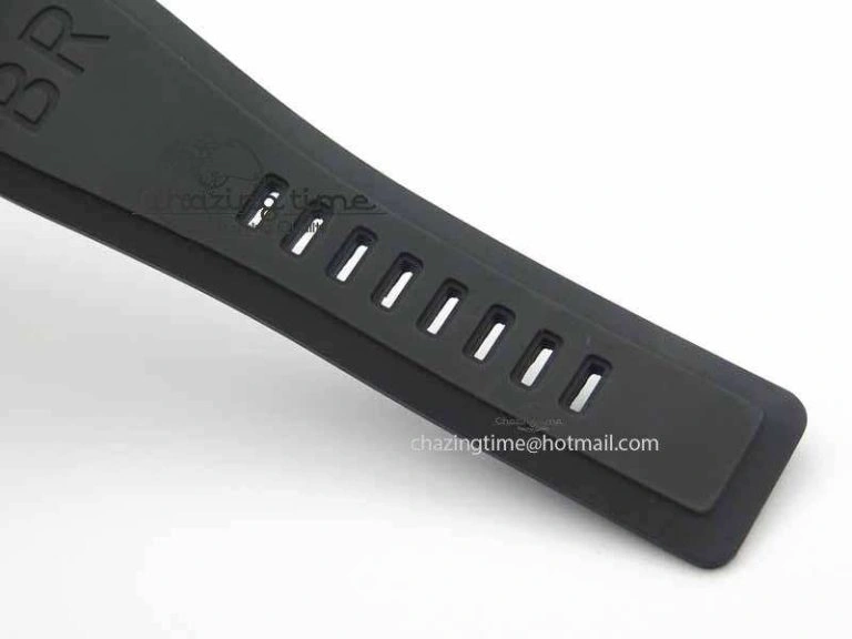Chic BR 03-92 DLC Black Dial FAYETTE 42.5mm On Rubber Strap MIYOTA 9015 V 5218