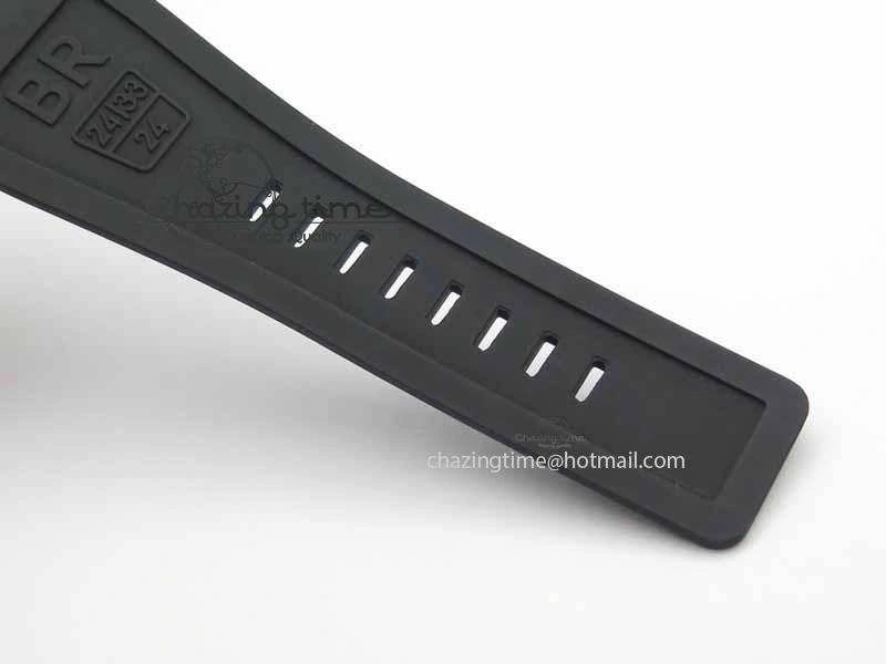 Attractive BR 03-92 DLC Black Dial GIGN 42.5mm on Rubber Strap MIYOTA 9015 V 5216