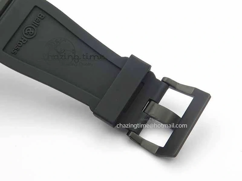 Attractive BR 03-92 DLC Black Dial GIGN 42.5mm on Rubber Strap MIYOTA 9015 V 5216