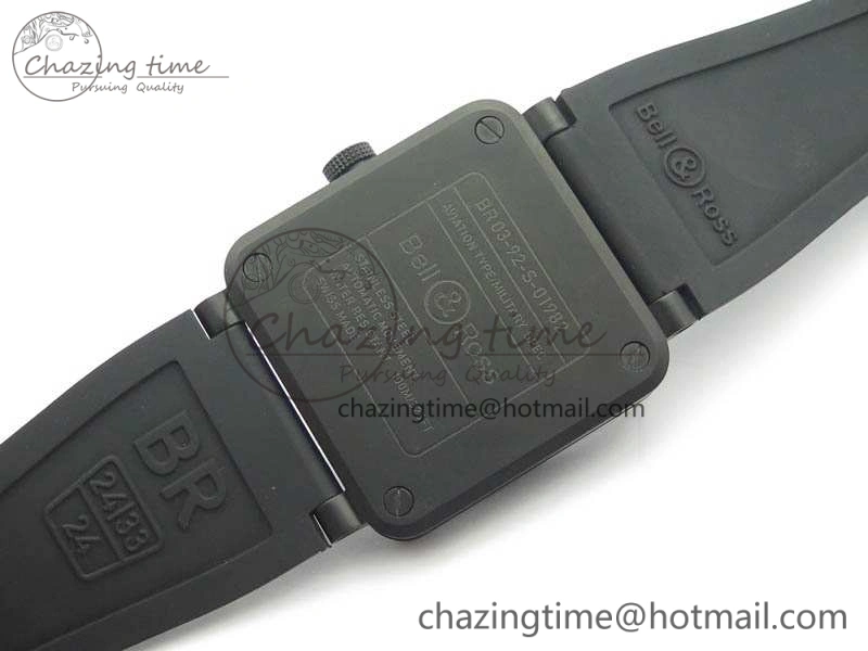 BR 03-92 DLC Camouflage Dial 42.5mm On Rubber Strap MIYOTA 9015 V Popular 5211