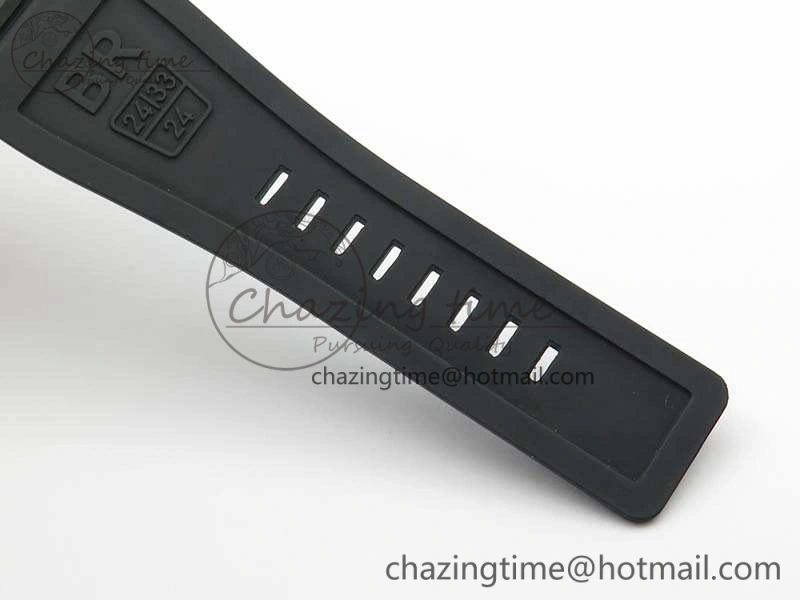 Lightweight BR 03-92 DLC Case V3 Black Dial 42.5mm On Rubber Strap MIYOTA 5197