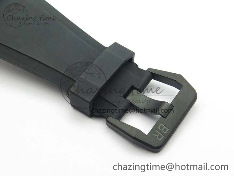 Lightweight BR 03-92 DLC Case V3 Black Dial 42.5mm On Rubber Strap MIYOTA 5197