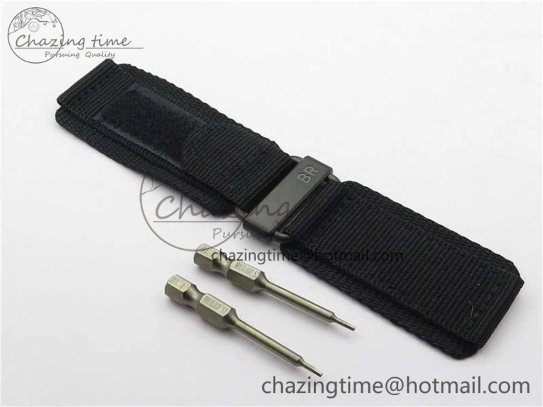 BR 03-92 Diver PVD White Dial on Rubber Strap MIYOTA 9015 (Free Nylon Strap) Premium 5169