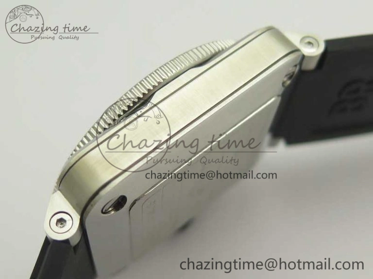 Durable BR 03-92 Diver SS OXF 1:1 Best Edition Black Dial on Rubber Strap MIYOTA 9015 (Free Leather) 5185