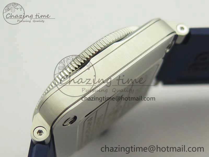 Versatile BR 03-92 Diver SS RDF 1:1 Best Edition Blue Dial On Rubber Strap MIYOTA9015 (Free Nylon Strap) 5189