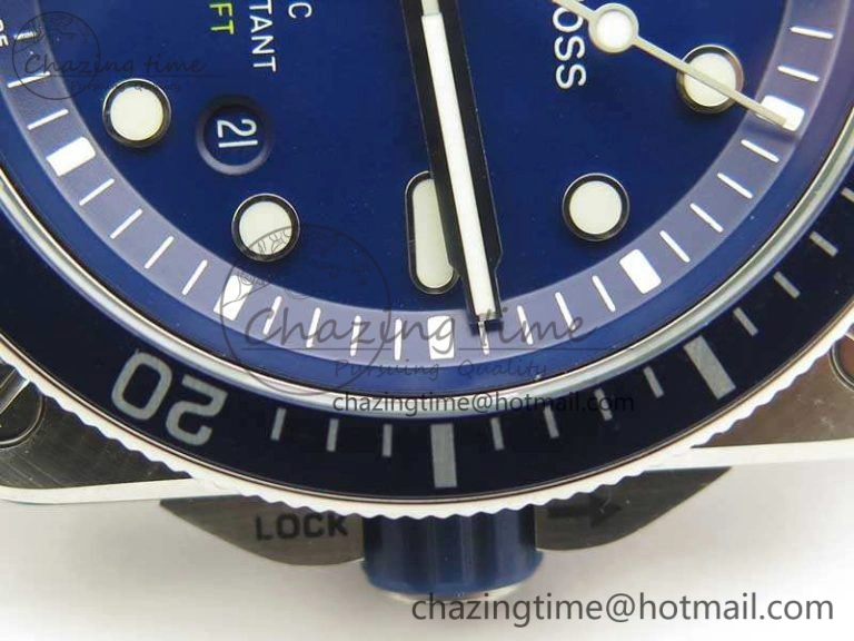 Versatile BR 03-92 Diver SS RDF 1:1 Best Edition Blue Dial On Rubber Strap MIYOTA9015 (Free Nylon Strap) 5189